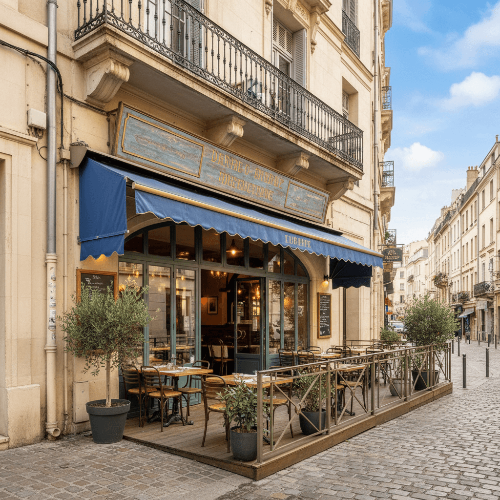 Restaurant 80m² à Marseille : terrasse - licence IV - Image 1