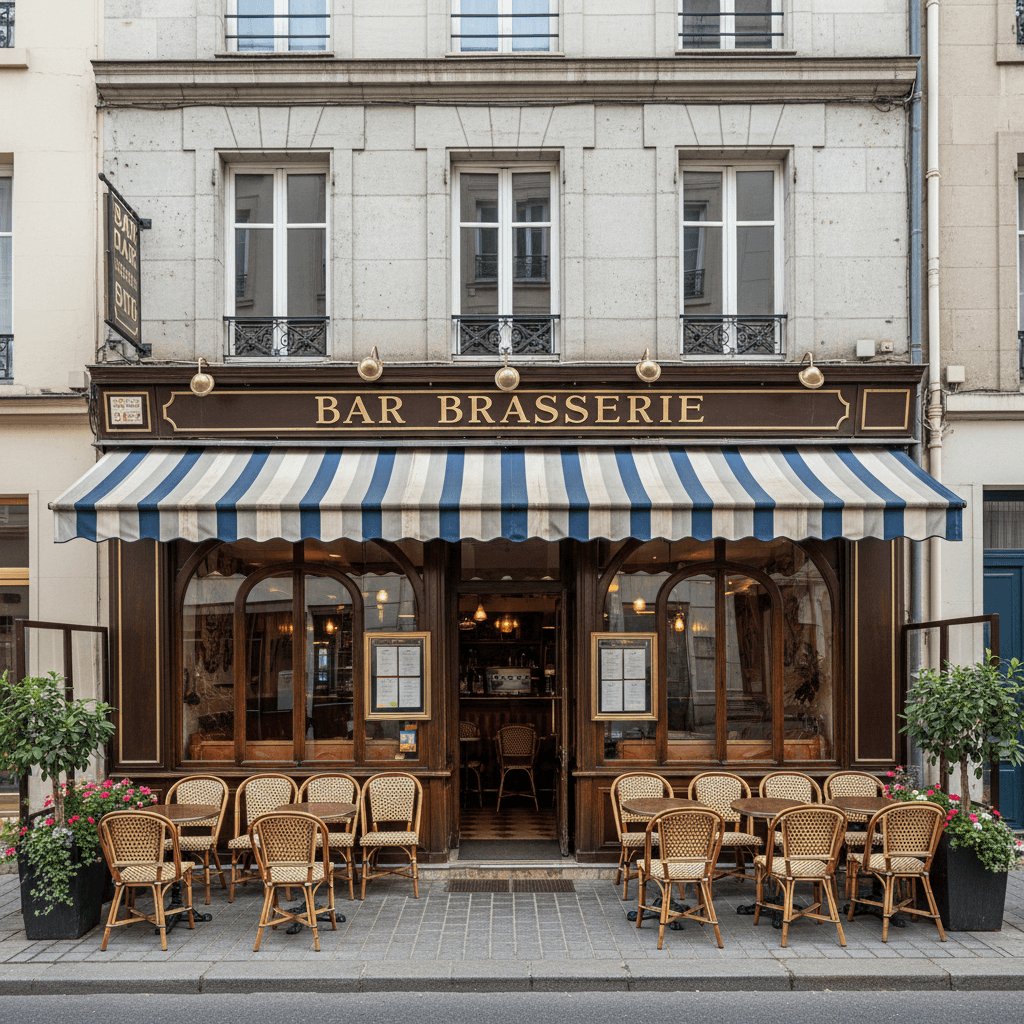 Bar-brasserie à Nantes : terrasse - licence IV - Image 1