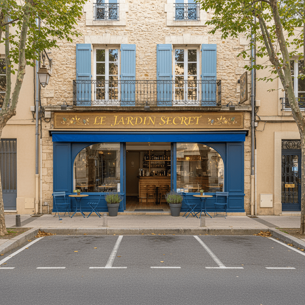 Restaurant à Pertuis : terrasse - licence IV - Image 1