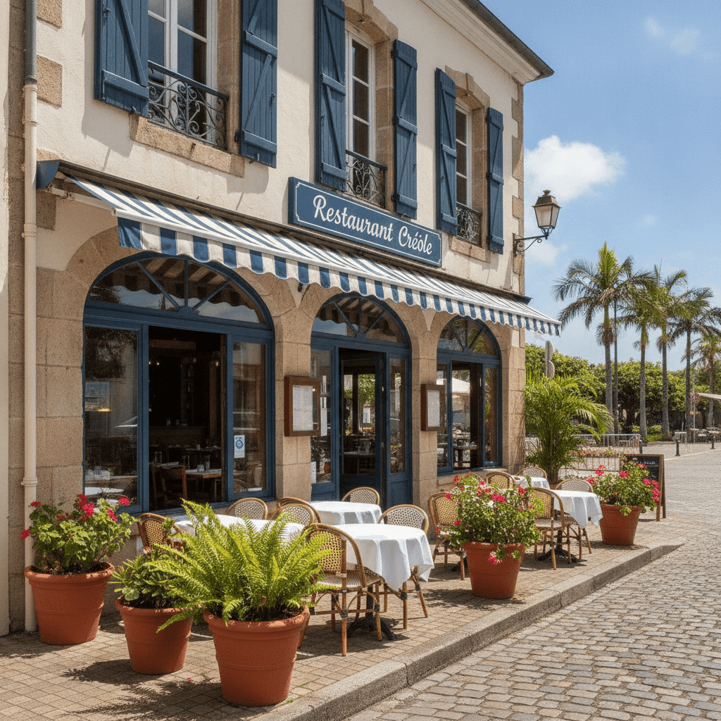 Restaurant 225m² à La Réunion : terrasse - licence IV - Image 1