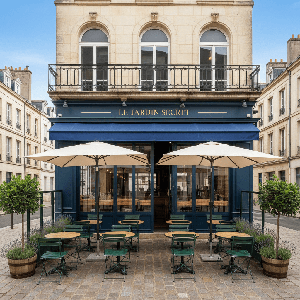 Restaurant à Nantes : terrasse - licence IV - Image 1