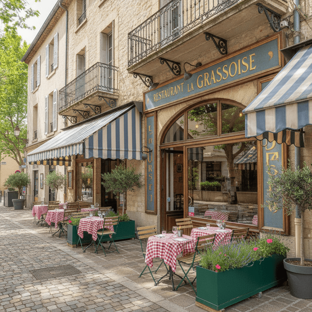 Restaurant 110m² à Grasse : terrasse - licence IV - Image 1