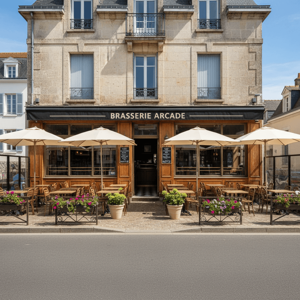 Bar-brasserie 170m² à Arcachon : terrasse - licence IV - Image 1