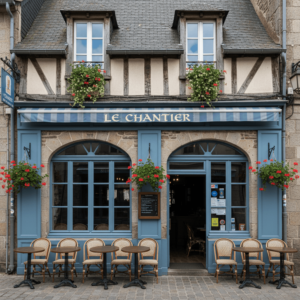 Restaurant 55m² à Vannes : terrasse - licence IV - Image 1