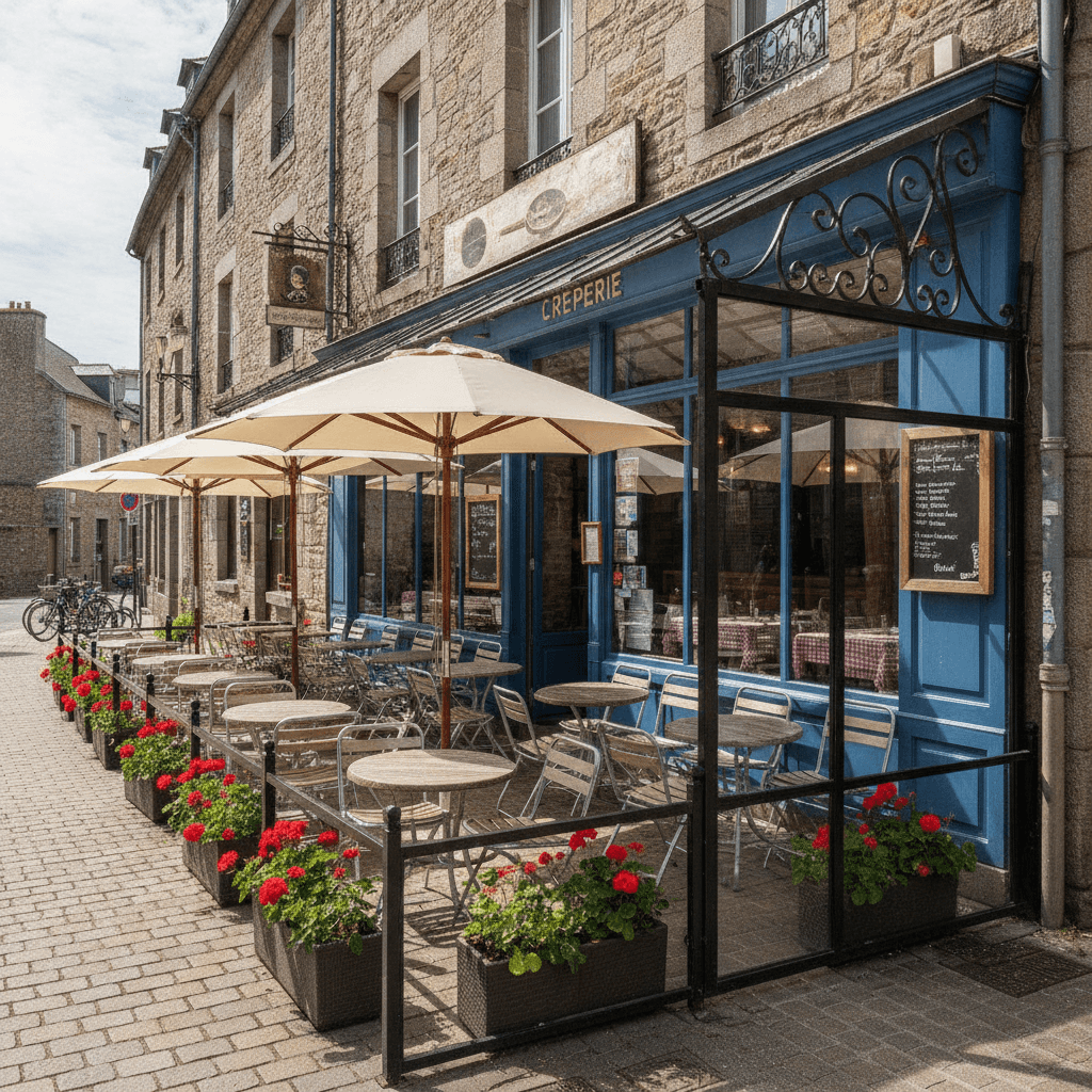 Restaurant à Vannes : terrasse - licence IV - Image 1