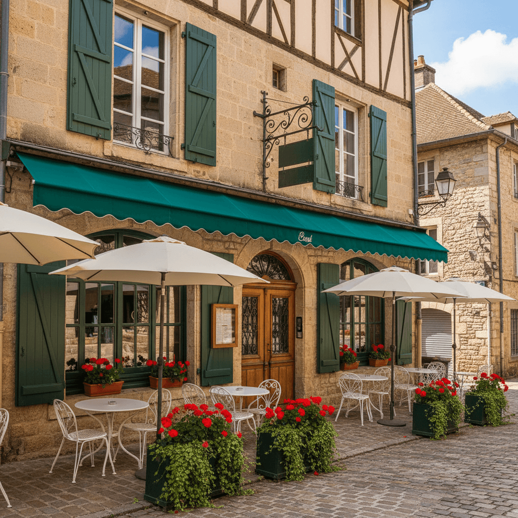 Restaurant à Aubenas : terrasse - licence IV - Image 1
