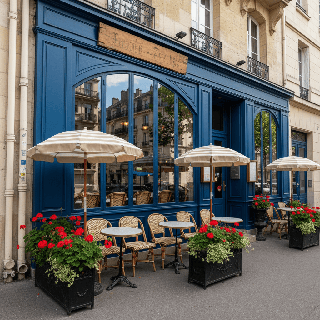 Restauration sans nuisance (Pas de conduit, réchauffage) 10 couverts à Puteaux : terrasse - Image 1
