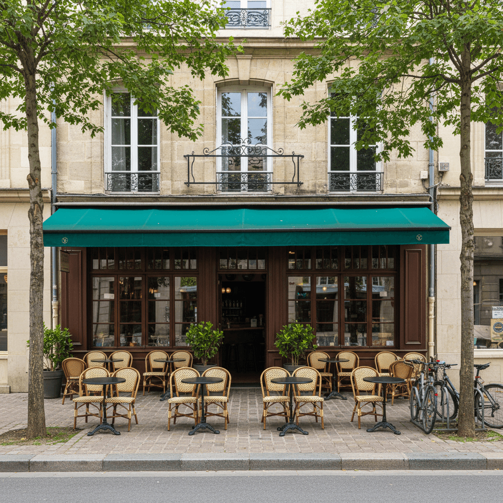 Bar-brasserie 250m² à Clermont-Ferrand : terrasse - licence IV