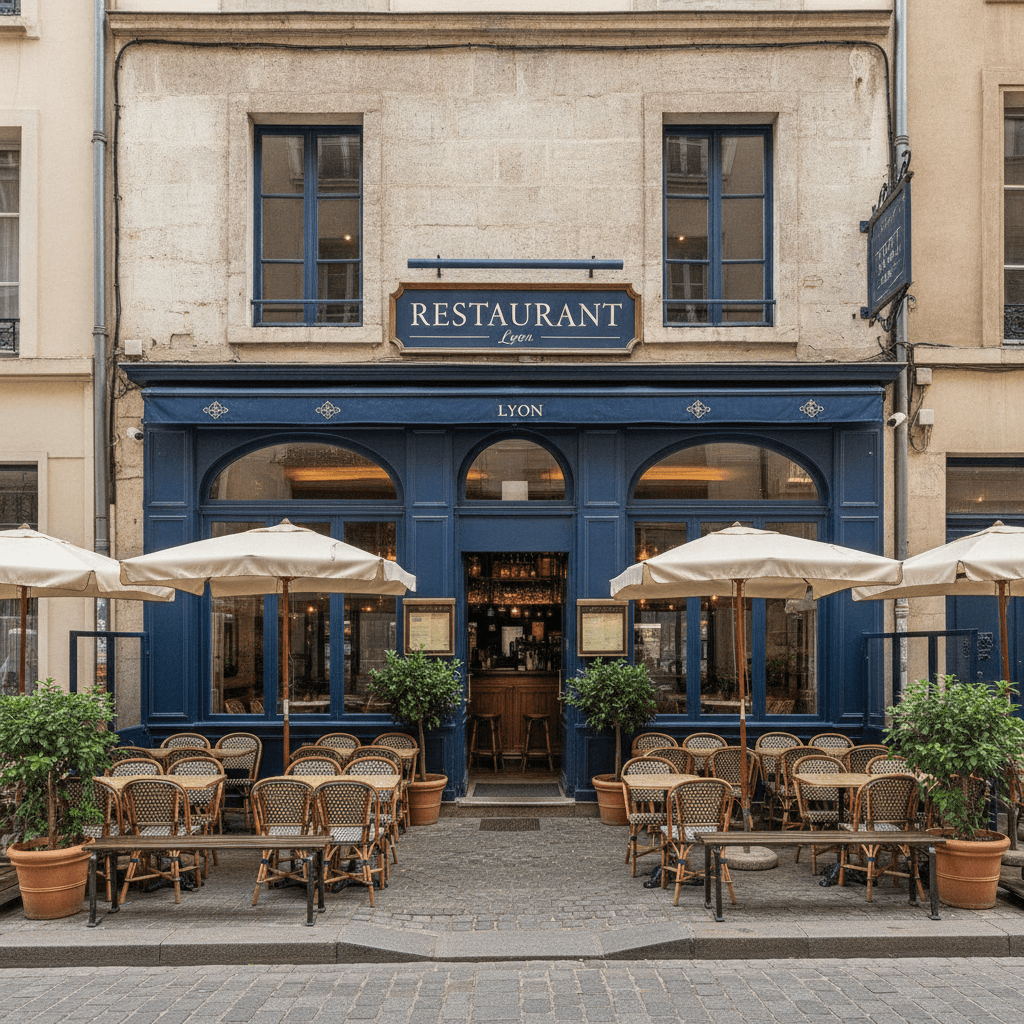 Restaurant 100m² à Lyon : terrasse - licence IV