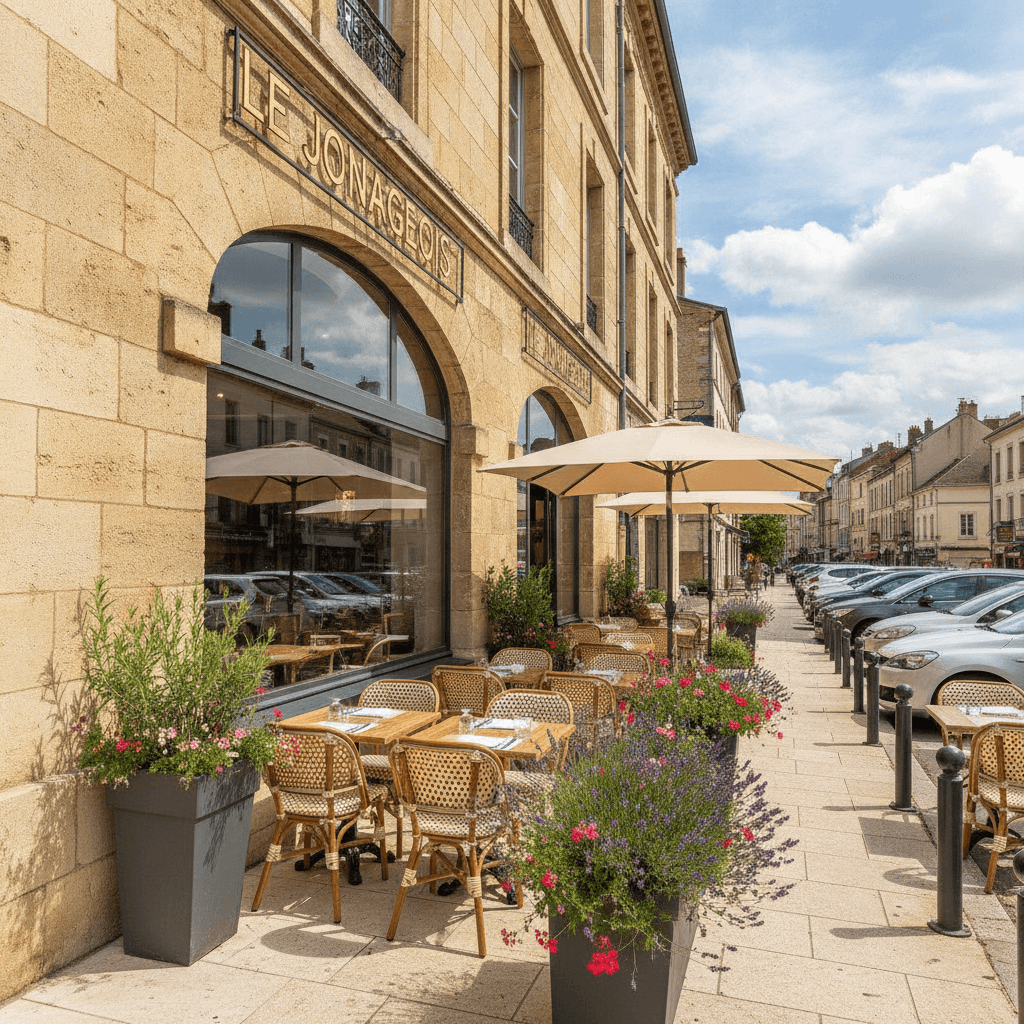 Restaurant 210m² à Jonage : terrasse - licence IV - Image 1