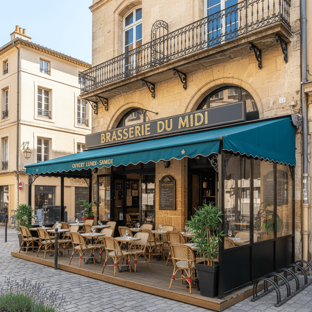 Bar-brasserie à Montpellier : terrasse - licence IV - Image 1