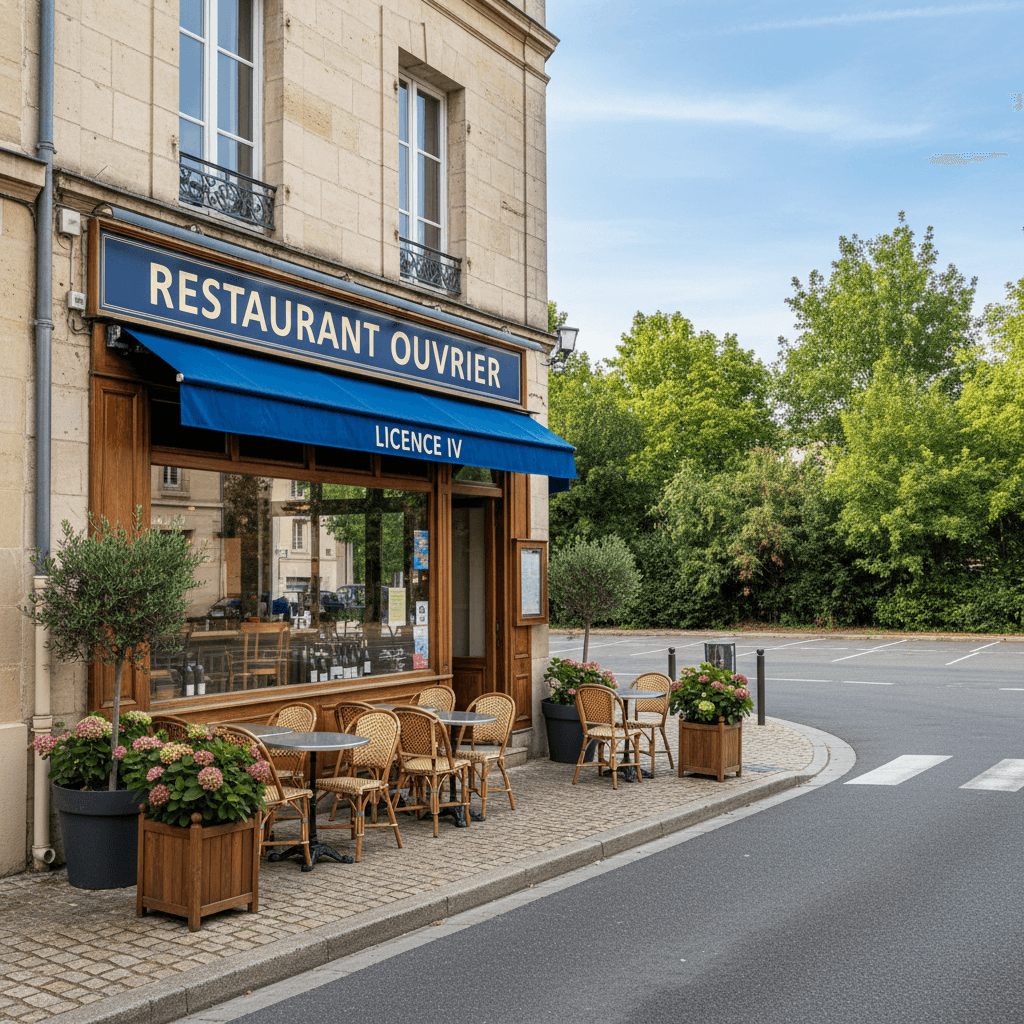Restaurant 200m² à Nantes : terrasse - licence IV - Image 1