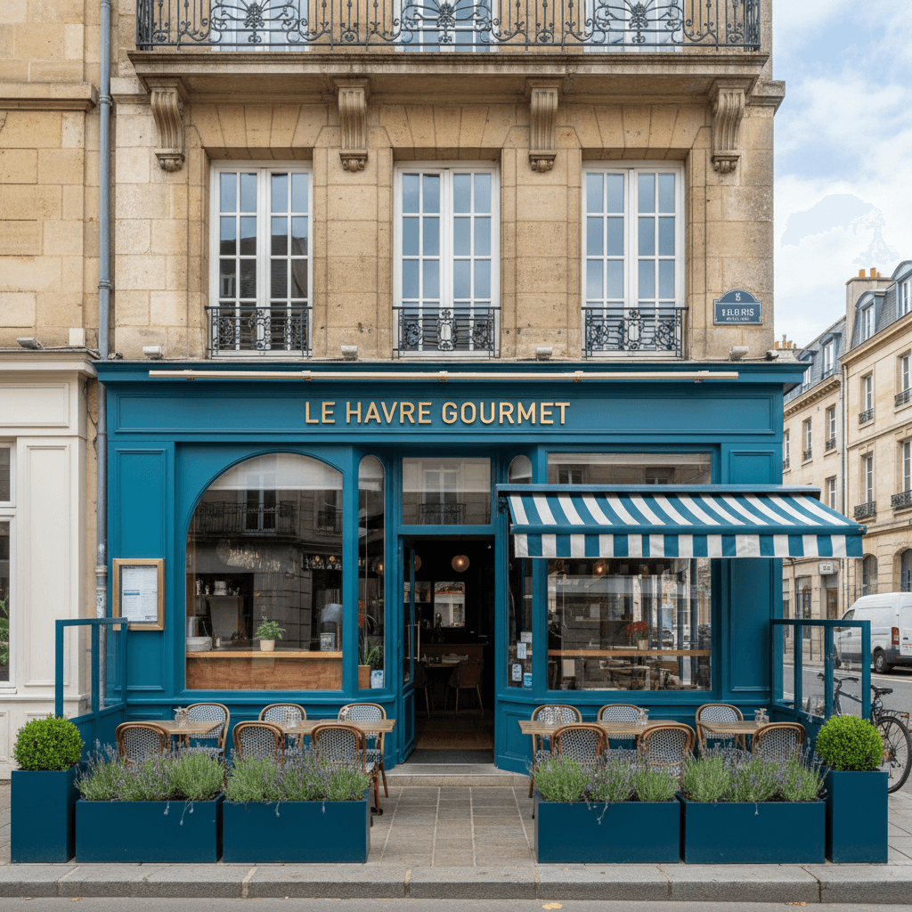 Restaurant 100m² à Le Havre : terrasse - licence IV - Image 1