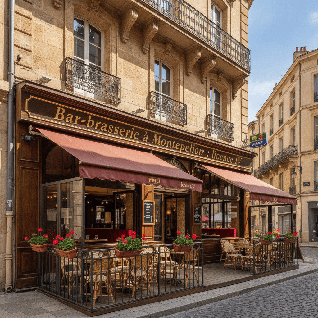 Bar-brasserie à Montpellier : licence IV