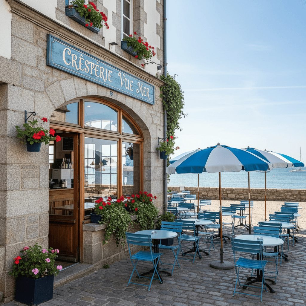 Restaurant à Vannes : terrasse - Image 1
