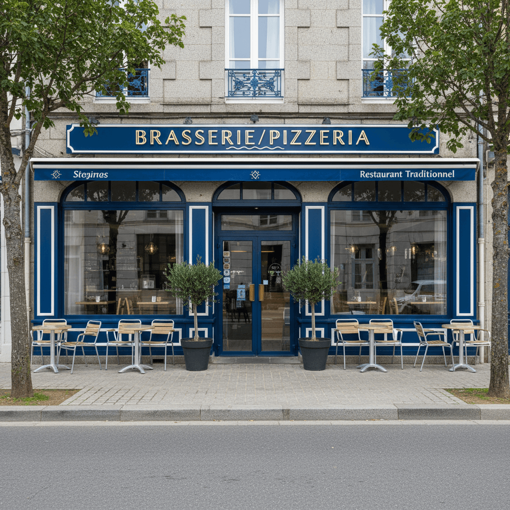 Bar-brasserie à Vannes : terrasse - licence IV - Image 1
