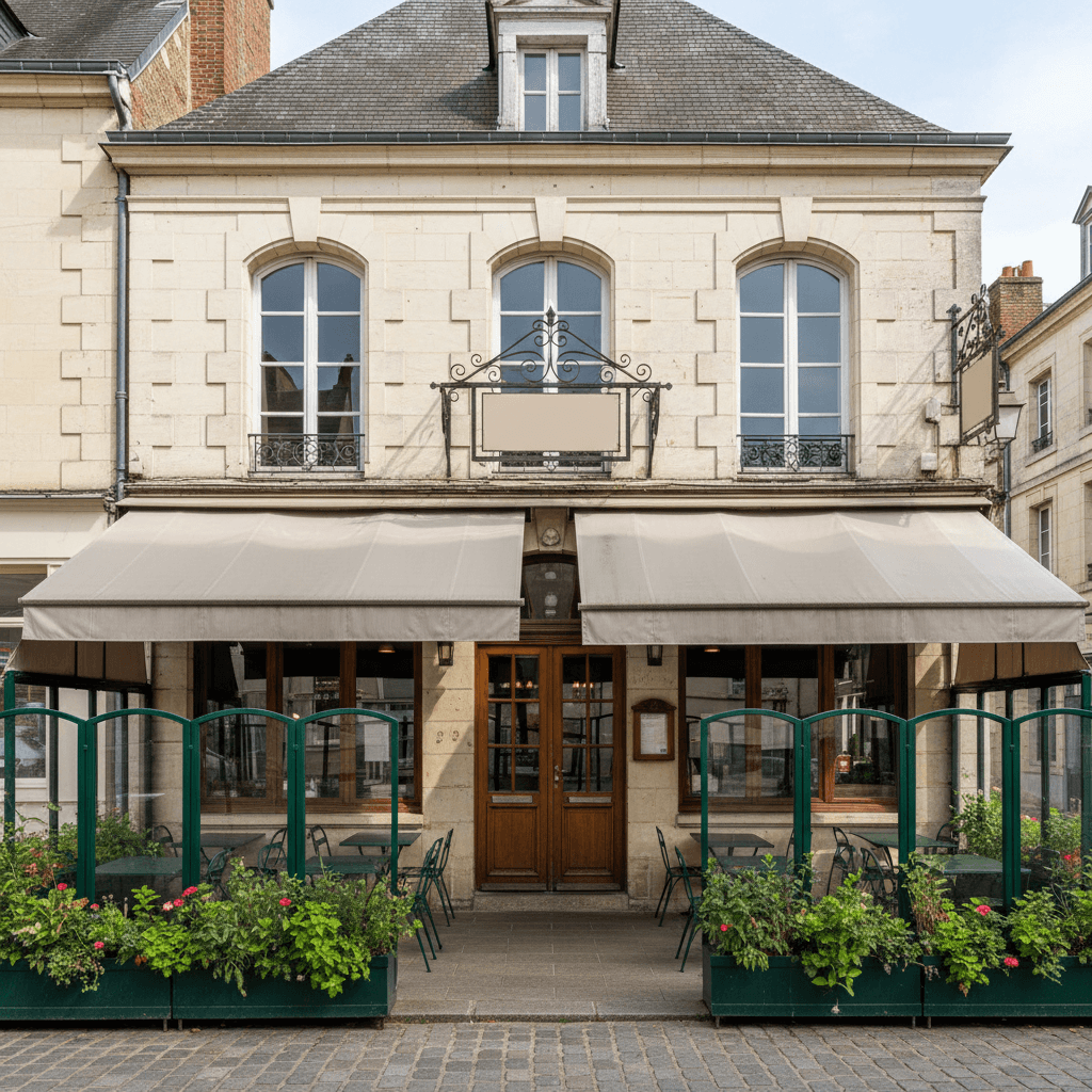 Bar-brasserie 200m² à Dreux : terrasse - licence IV - Image 1