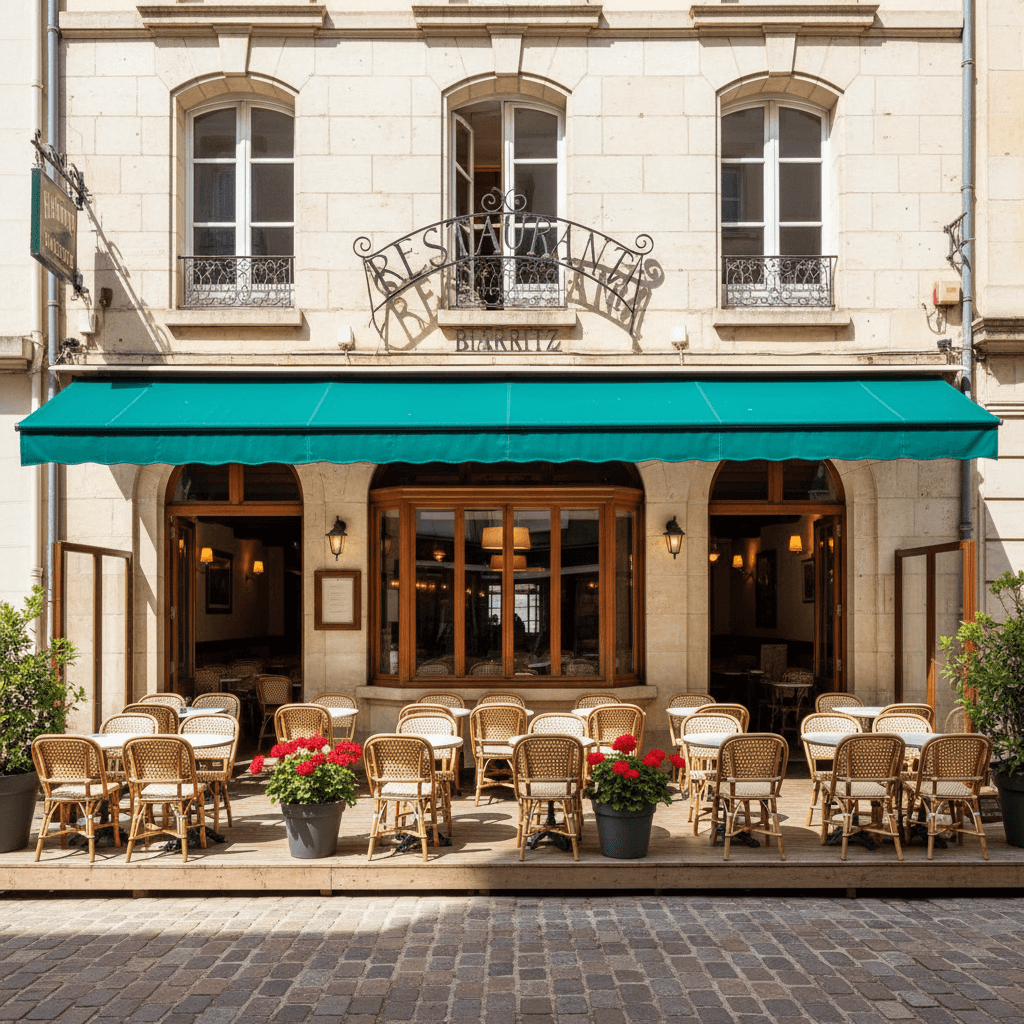 Restaurant 152m² à Biarritz : terrasse - licence IV - Image 1