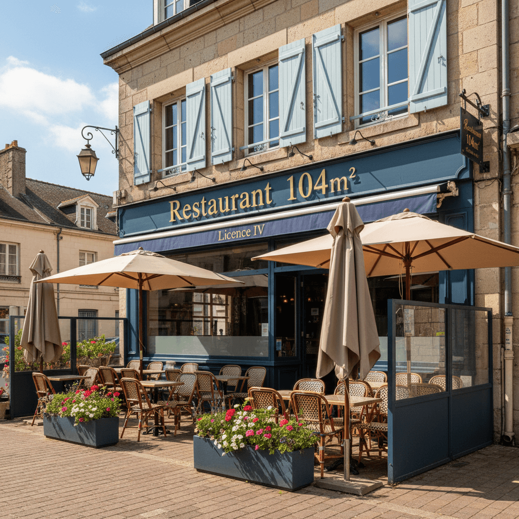 Restaurant 104m² à Boulogne-Sur-Mer : terrasse - licence IV - Image 1