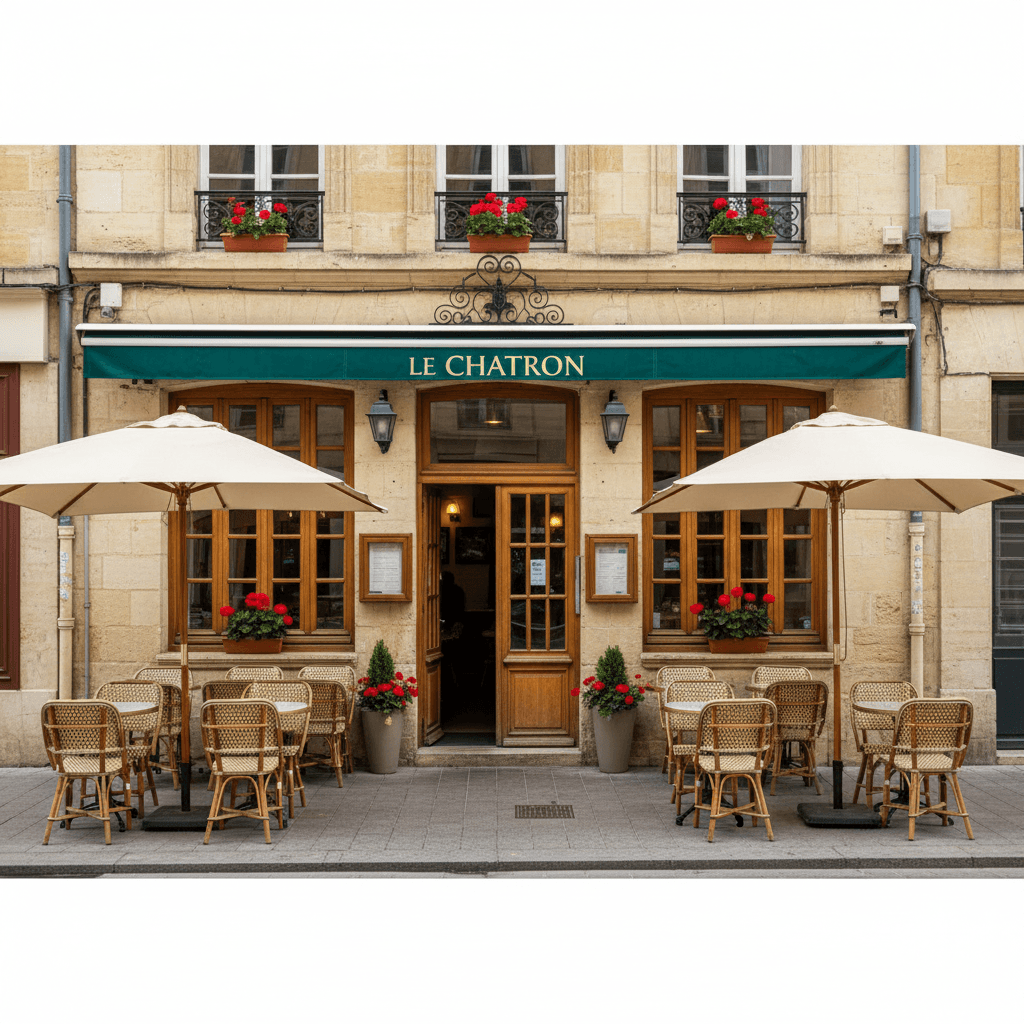 Restaurant 140m² à Bordeaux : terrasse - licence IV