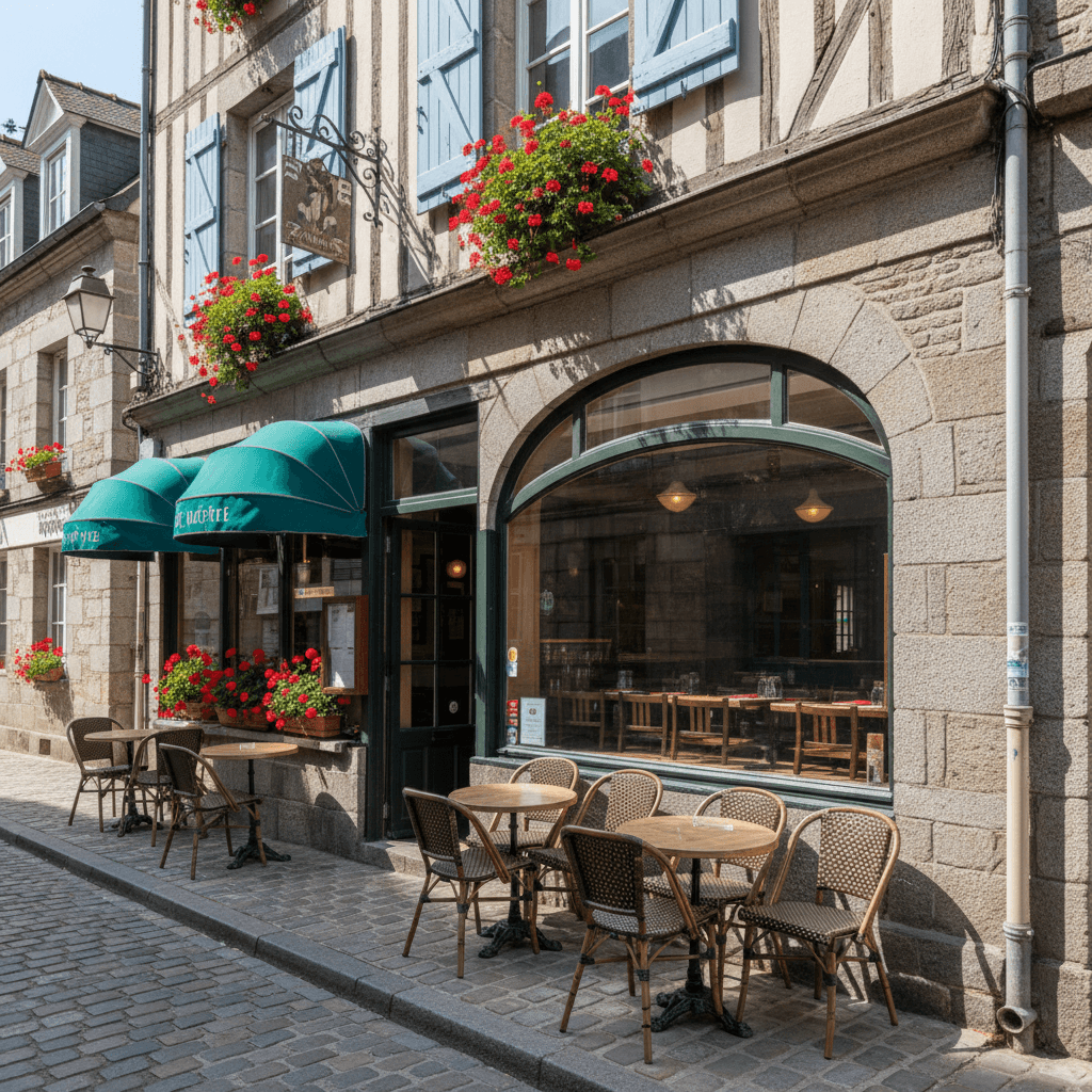 Restaurant à Saint-Malo : terrasse - licence IV - Image 1