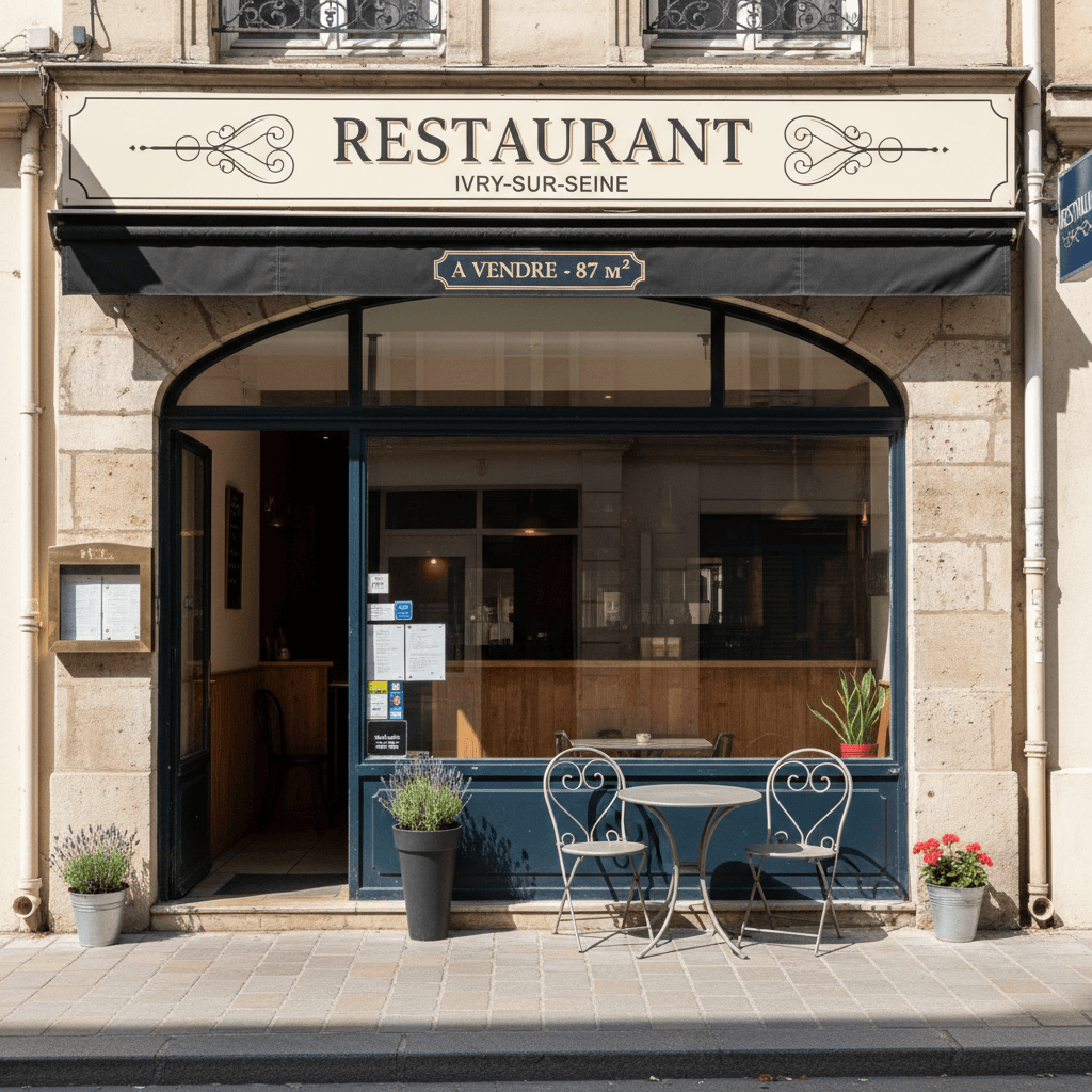 Restaurant à vendre à Ivry-sur-Seine - 87 m² - Image 1