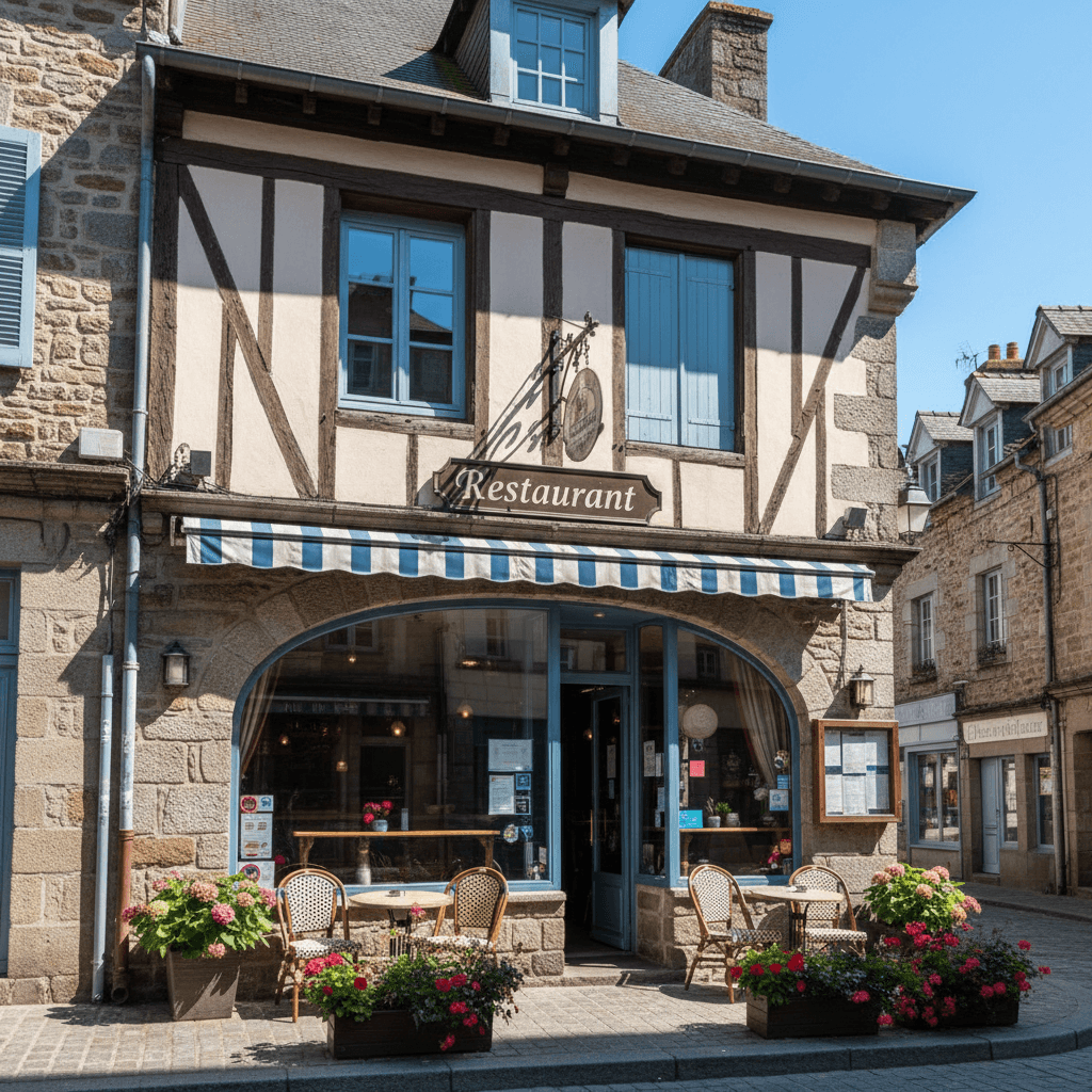 Restaurant 120m² à Quimper : licence IV - cuisine équipée - Image 1