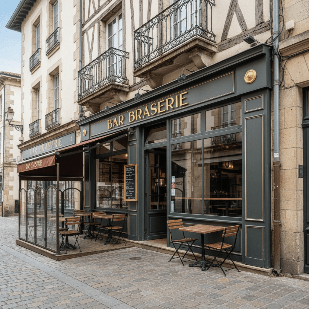 Bar-brasserie 60m² à Bayonne : licence IV - Image 1