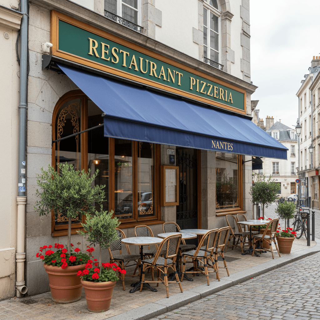 Restaurant à Nantes : terrasse - licence IV - Image 1