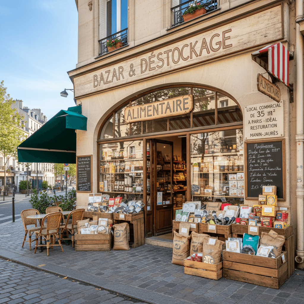 Local Commercial de 35 m² à Paris - Idéal Restauration - Image 1