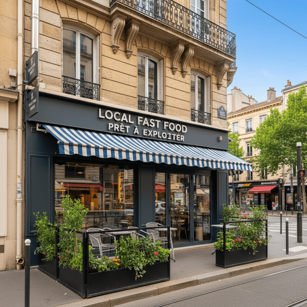 Local Fast Food Prêt à Exploiter à Lyon 8ᵉ