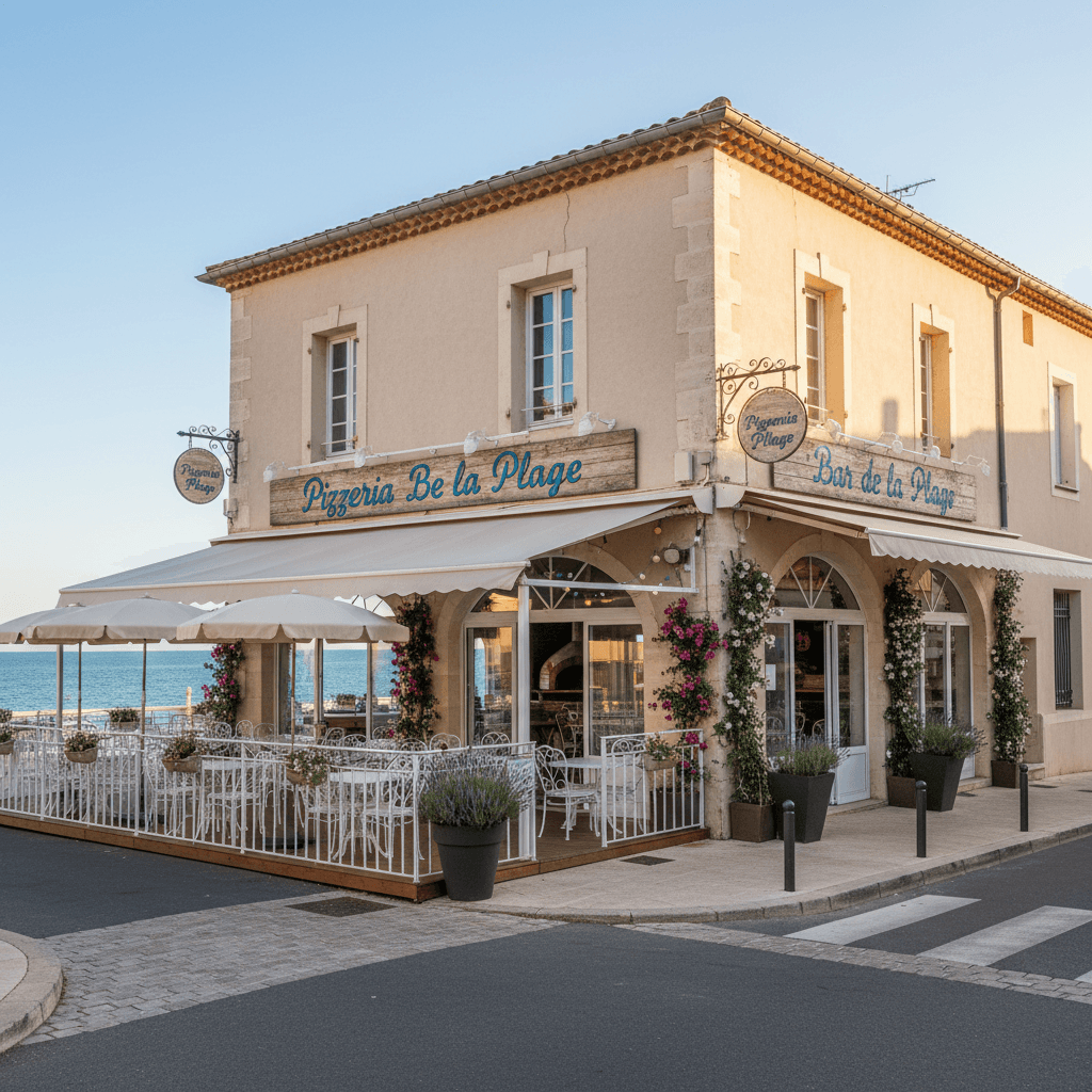 Restaurant 200m² à Palavas-Les-Flots : terrasse - licence IV - Image 1