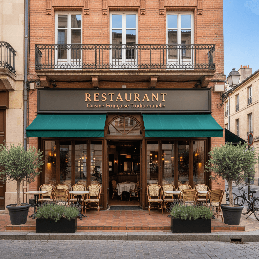 Restaurant à Toulouse : terrasse - licence IV - Image 1