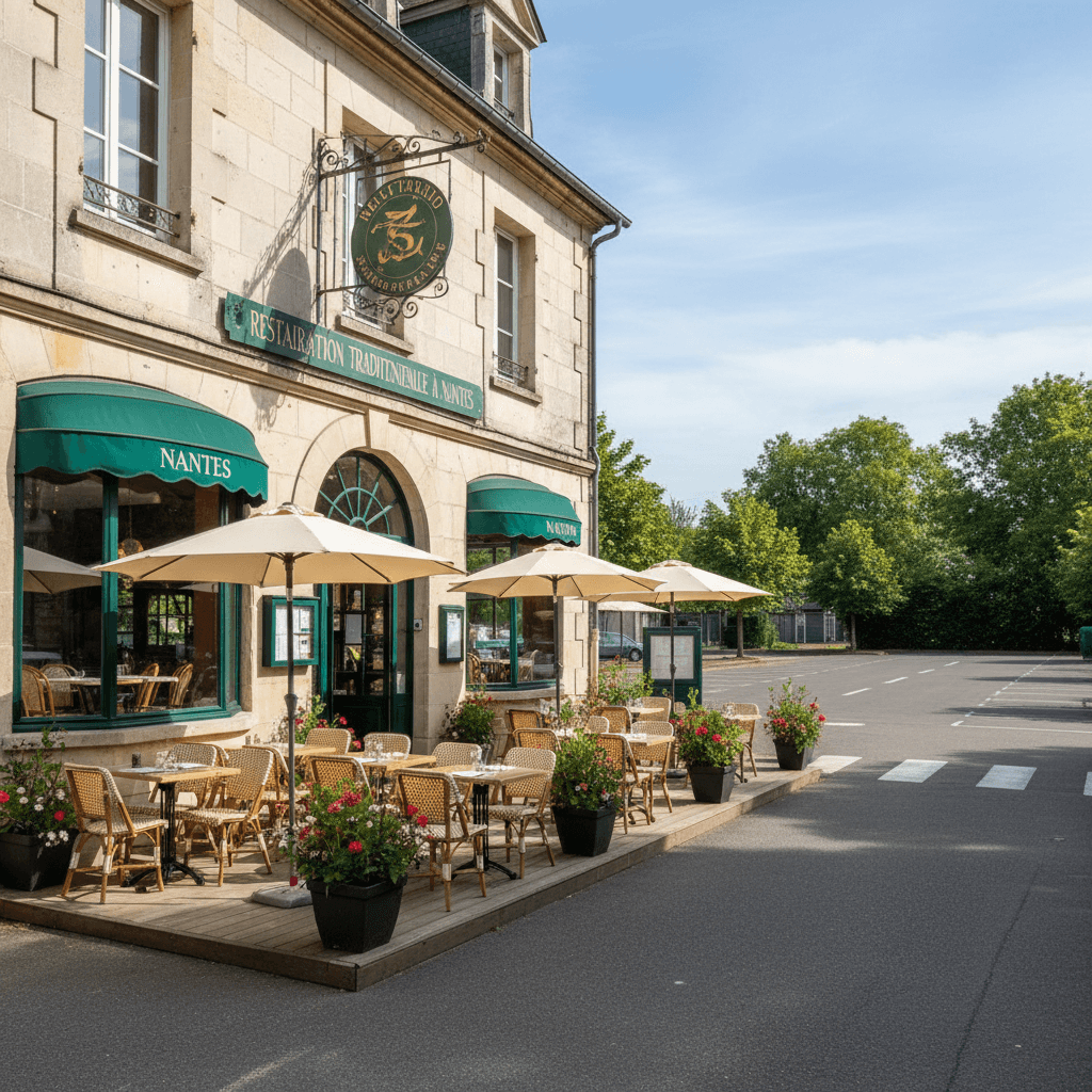 Restaurant à Nantes : terrasse - licence IV - Image 1