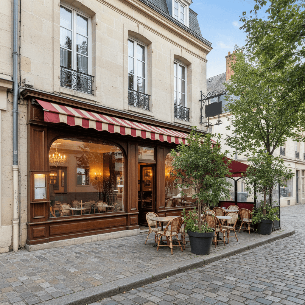 Restaurant 100m² à Nantes : terrasse - extraction - Image 1