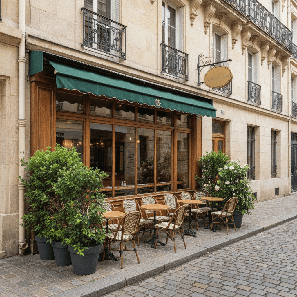 Restaurant à Nantes : terrasse