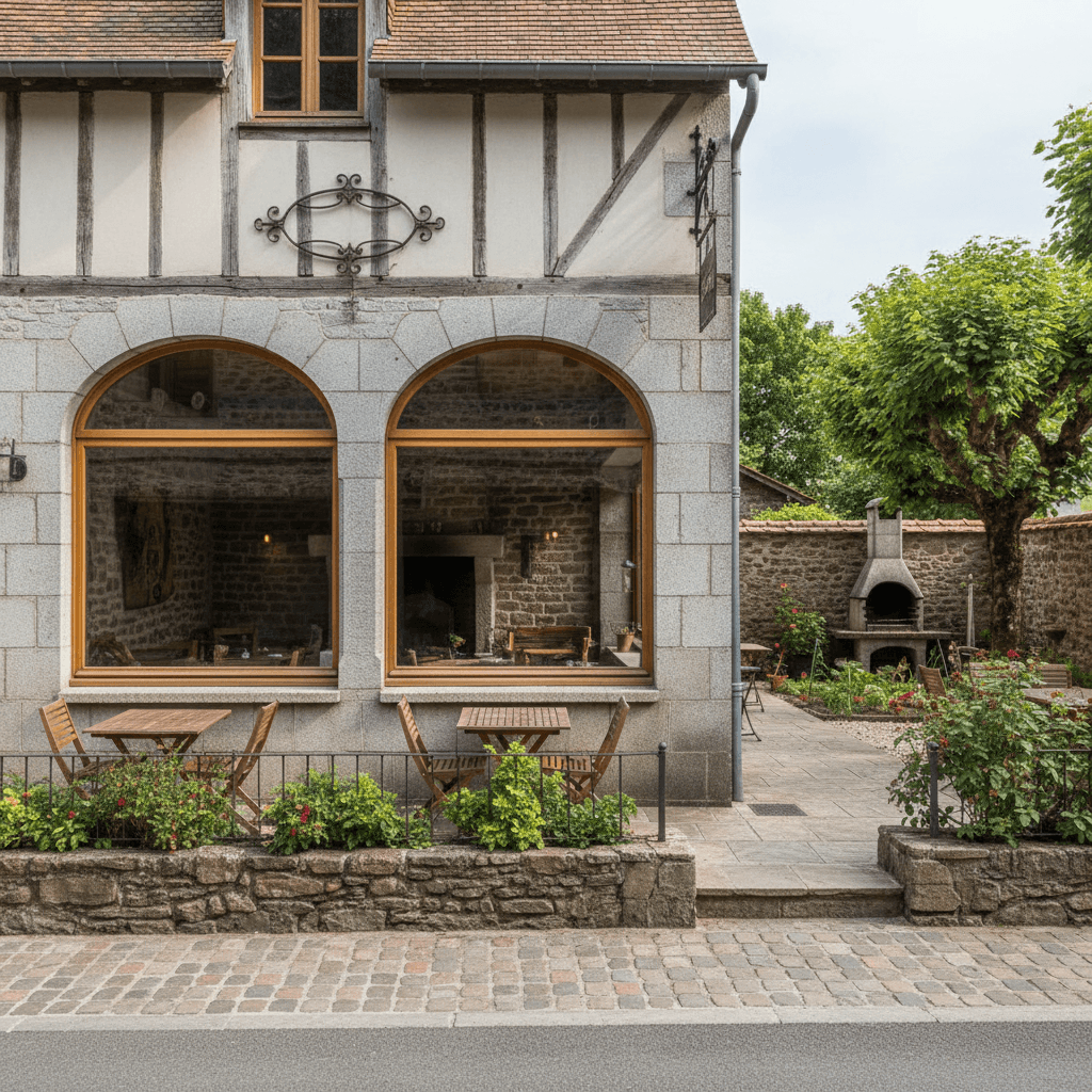 Restaurant 460m² à Auray : terrasse - licence IV - Image 1