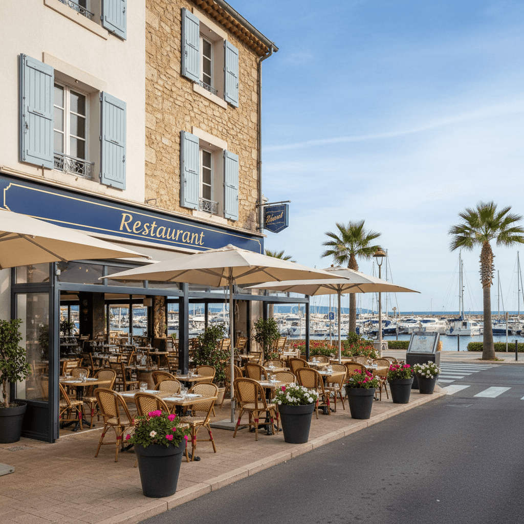 Restaurant 200m² à Cavalaire-Sur-Mer : extraction - Image 1