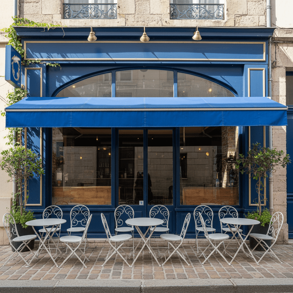 Restaurant 90m² à Nantes : terrasse - Image 1