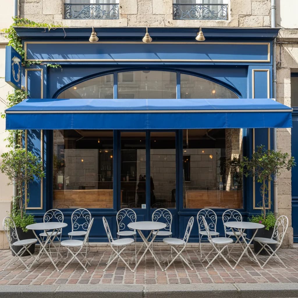 Restaurant 90m² à Nantes : terrasse - Image 1