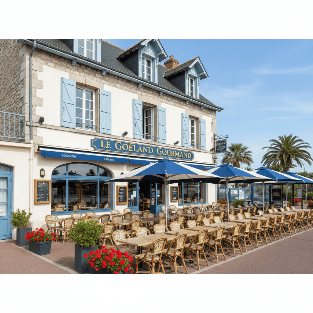 Restaurant 65m² à La Baule-Escoublac : terrasse - licence IV - Image 1
