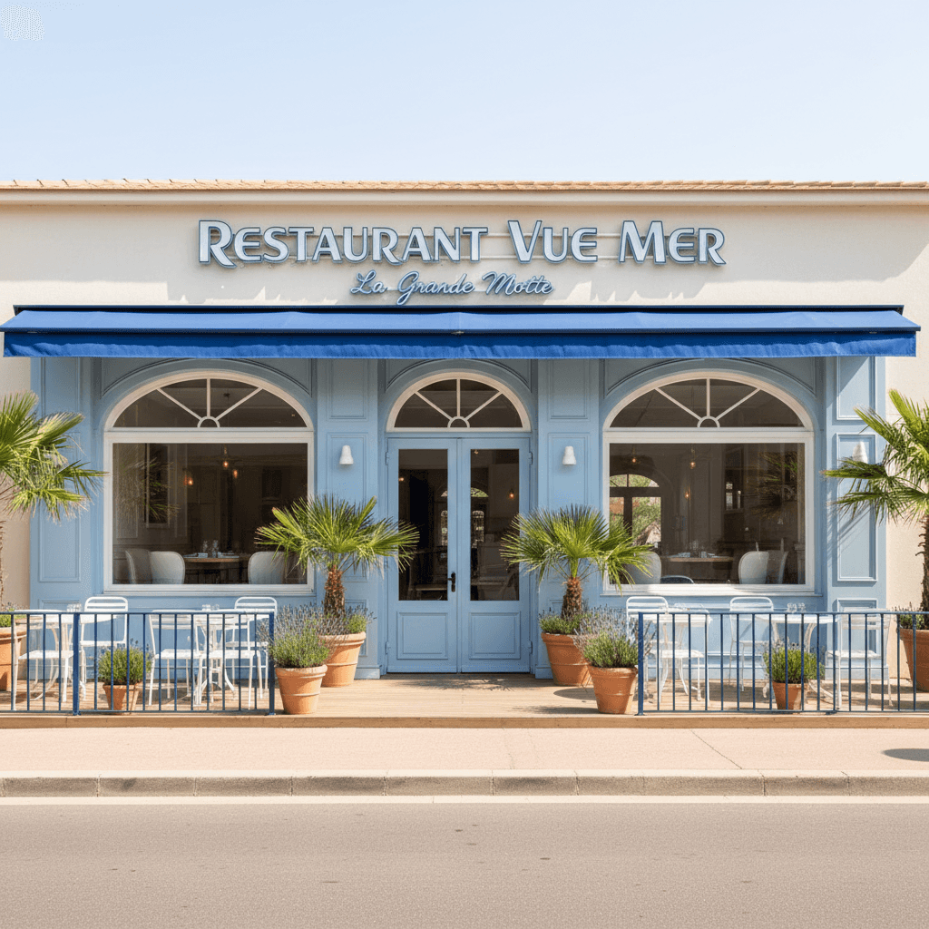 Restaurant à La Grande-Motte : terrasse - licence IV - Image 1