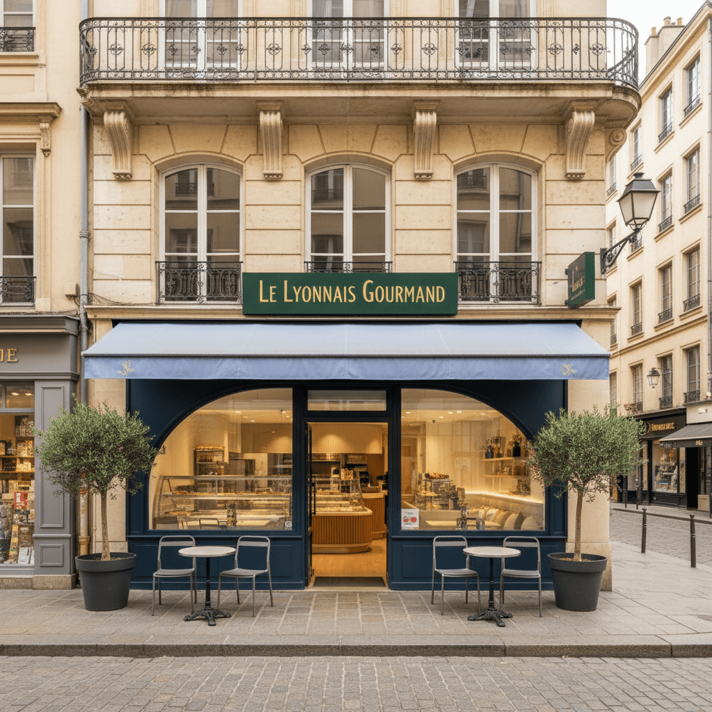 Snack à Lyon : terrasse - licence IV