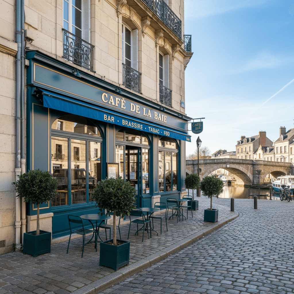 Bar-brasserie à Abbeville : terrasse - licence IV - Image 1