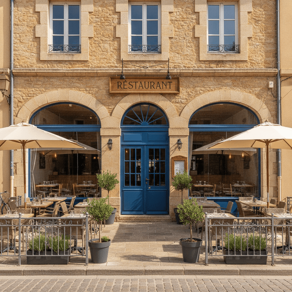 Restaurant 137m² à Sainte-Marie-La-Mer : terrasse - licence IV - Image 1