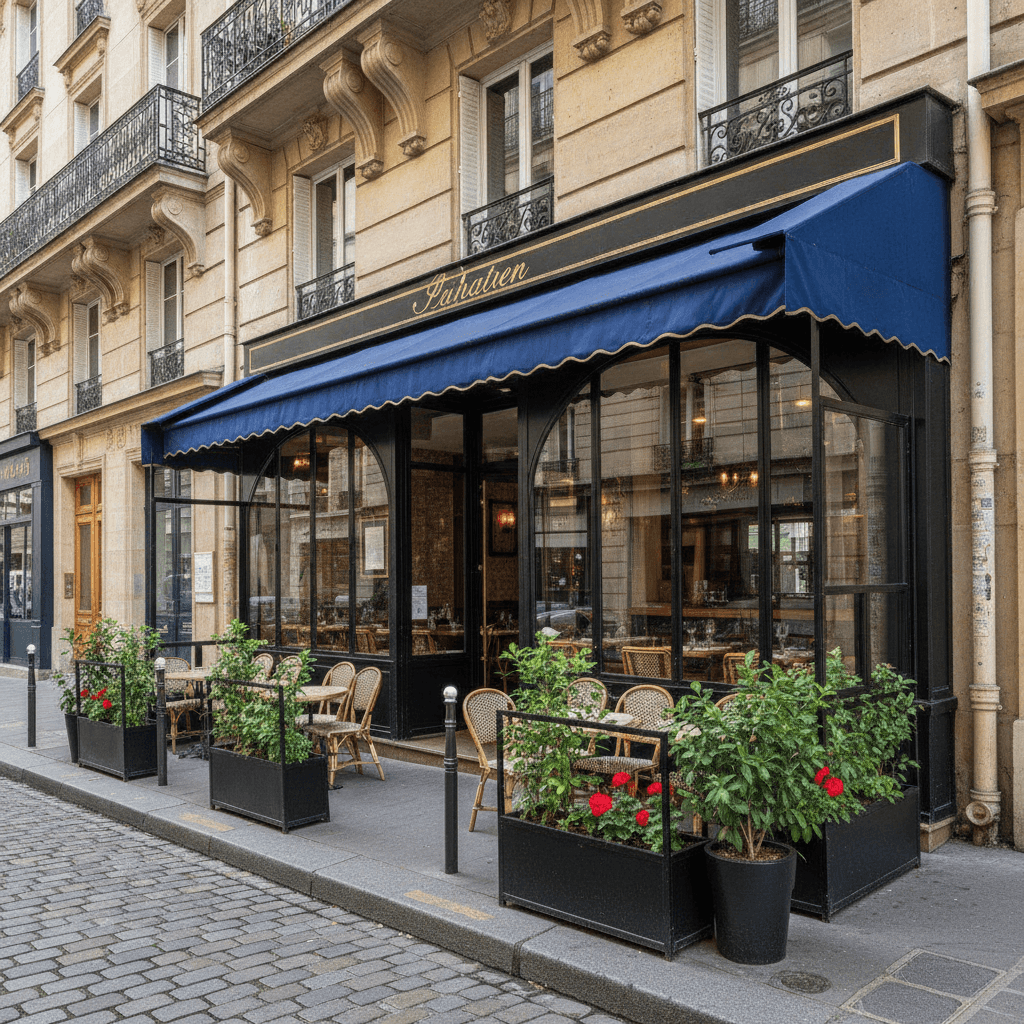 Restaurant 82m² à Paris : extraction - cave/réserve - Image 1