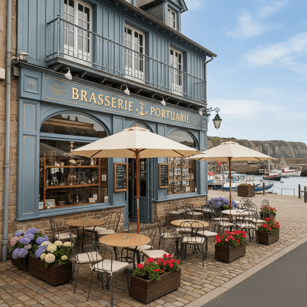 Bar-brasserie 160m² à La Hague : terrasse - licence IV - Image 1