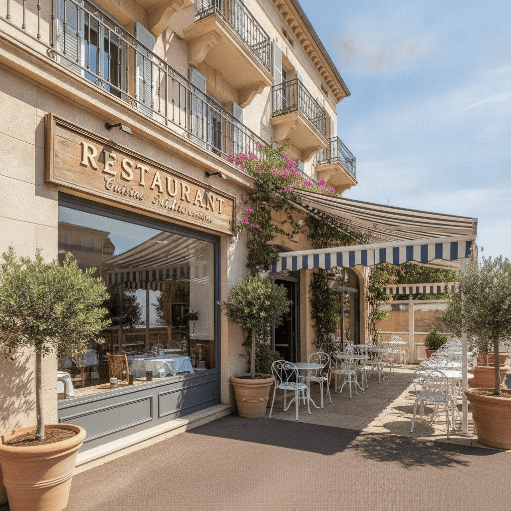 Restaurant 200m² à Saint-Jean-Cap-Ferrat : cuisine équipée - Image 1