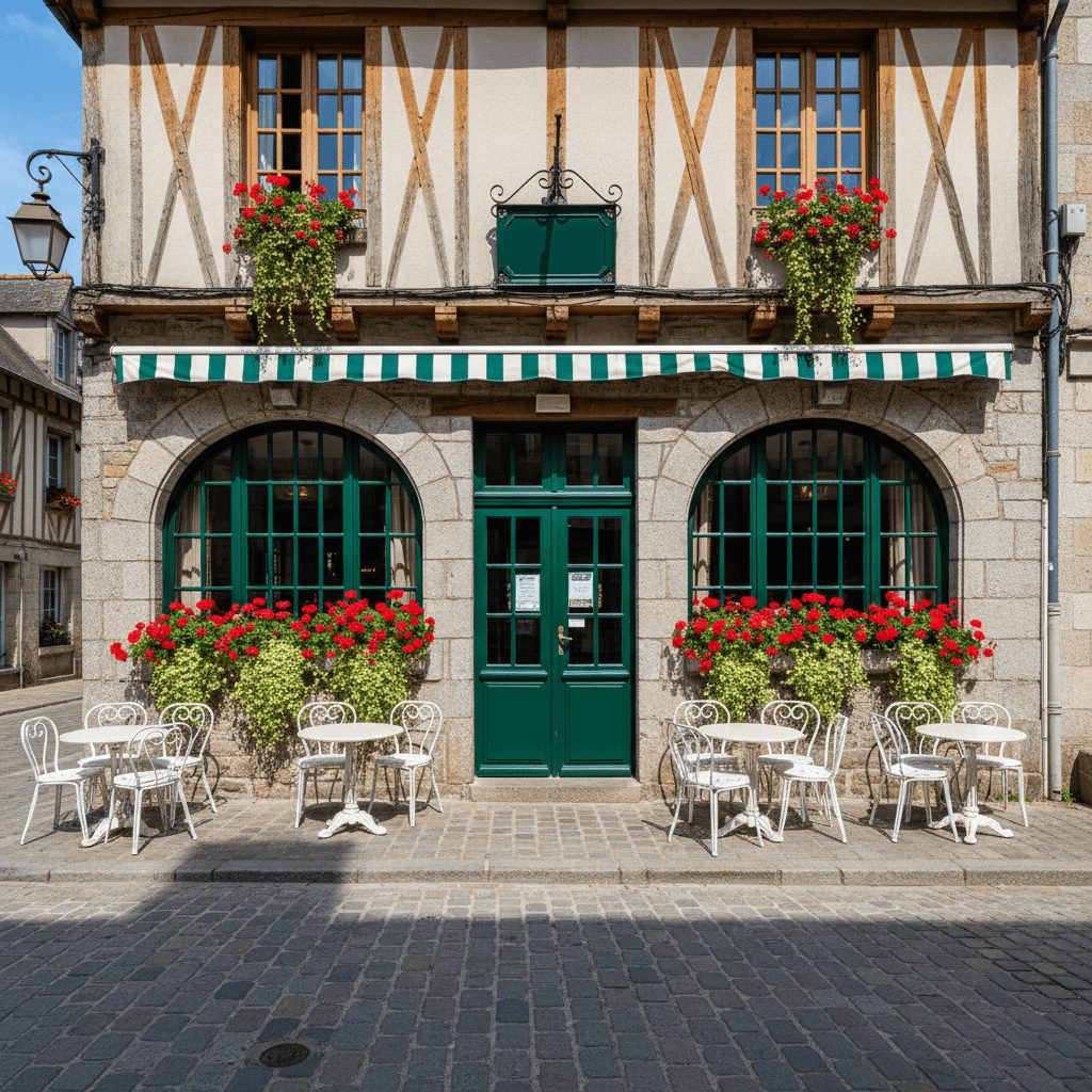 Restaurant à Vannes : terrasse - licence IV - Image 1