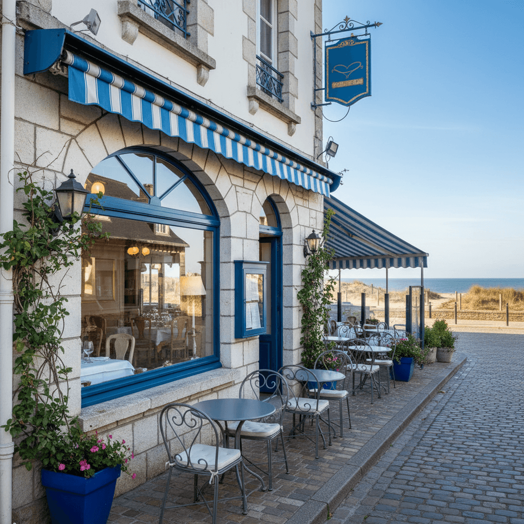 Restaurant 110m² à La Baule-Escoublac : terrasse - licence IV - Image 1